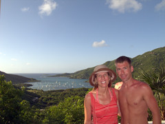 The view from the deck
