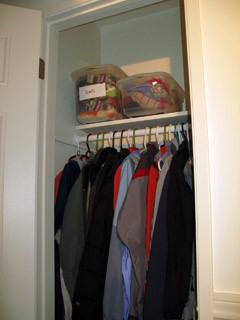 Our Coat Closet!
