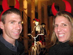 The Symphony Hall was decked out for Halloween