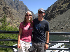 At Hells Canyon Dam