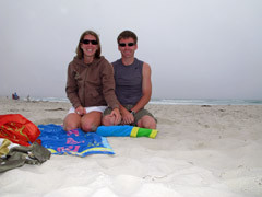 Foggy Asilomar Beach
