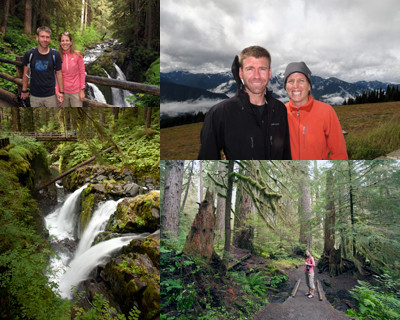 Hurricane Ridge, Sol Doc Falls & the Rain forest