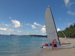 Our day on the Hobie