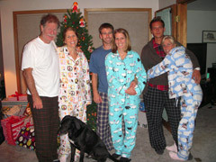 New PJs for Everyone but Mom :(