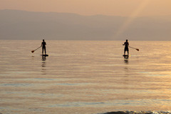 Sunset Paddle Board