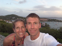 Sunset at Cruz Bay