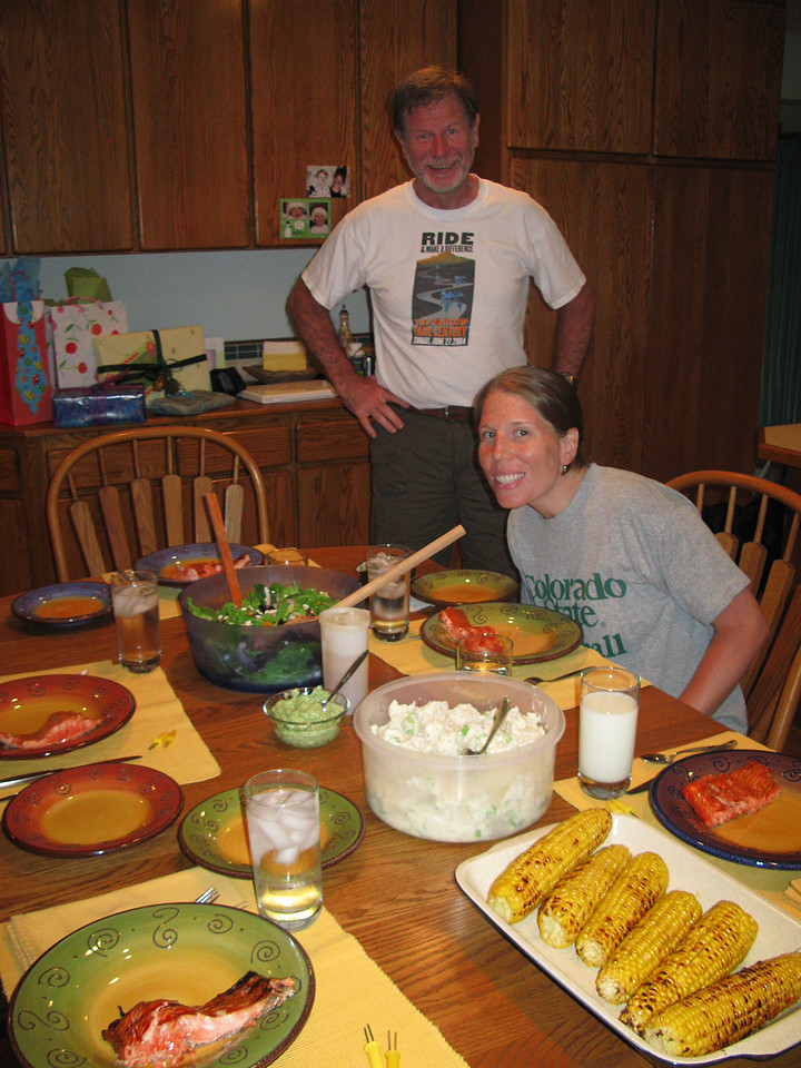 Doing what we do best -- EAT!