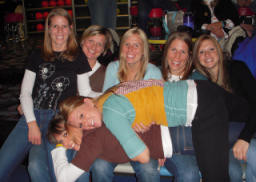 Annual Girl Cousins Picture at the Lanes